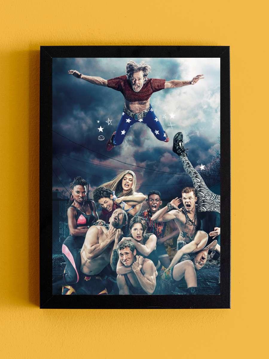 Shameless Dizi Tablo Siyah Çerçeveli Dizi Poster Duvar Tablo