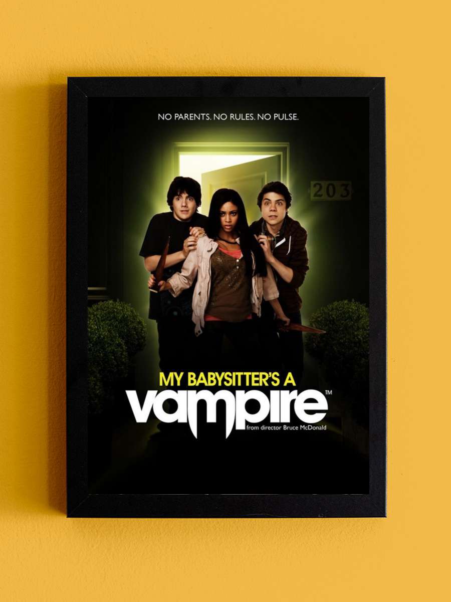 Bakıcım Bir Vampir - My Babysitter's a Vampire Dizi Tablo Siyah Çerçeveli Dizi Poster Duvar Tablo