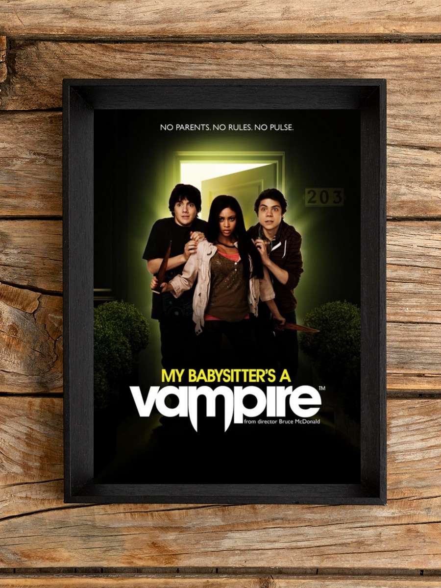 Bakıcım Bir Vampir - My Babysitter's a Vampire Dizi Tablo Siyah Çerçeveli Dizi Poster Duvar Tablo