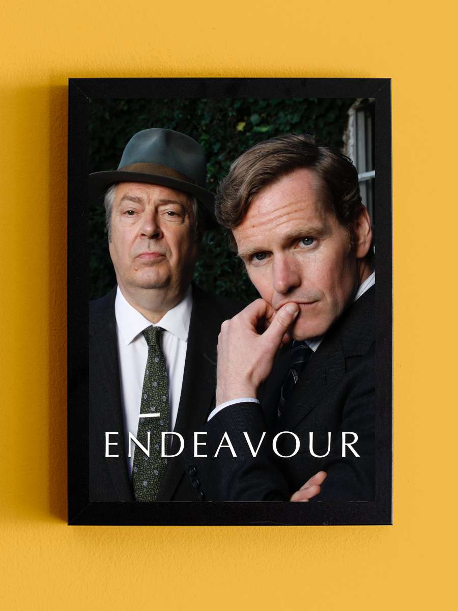 Kendini Arayış - Endeavour Dizi Tablo Siyah Çerçeveli Dizi Poster Duvar Tablo