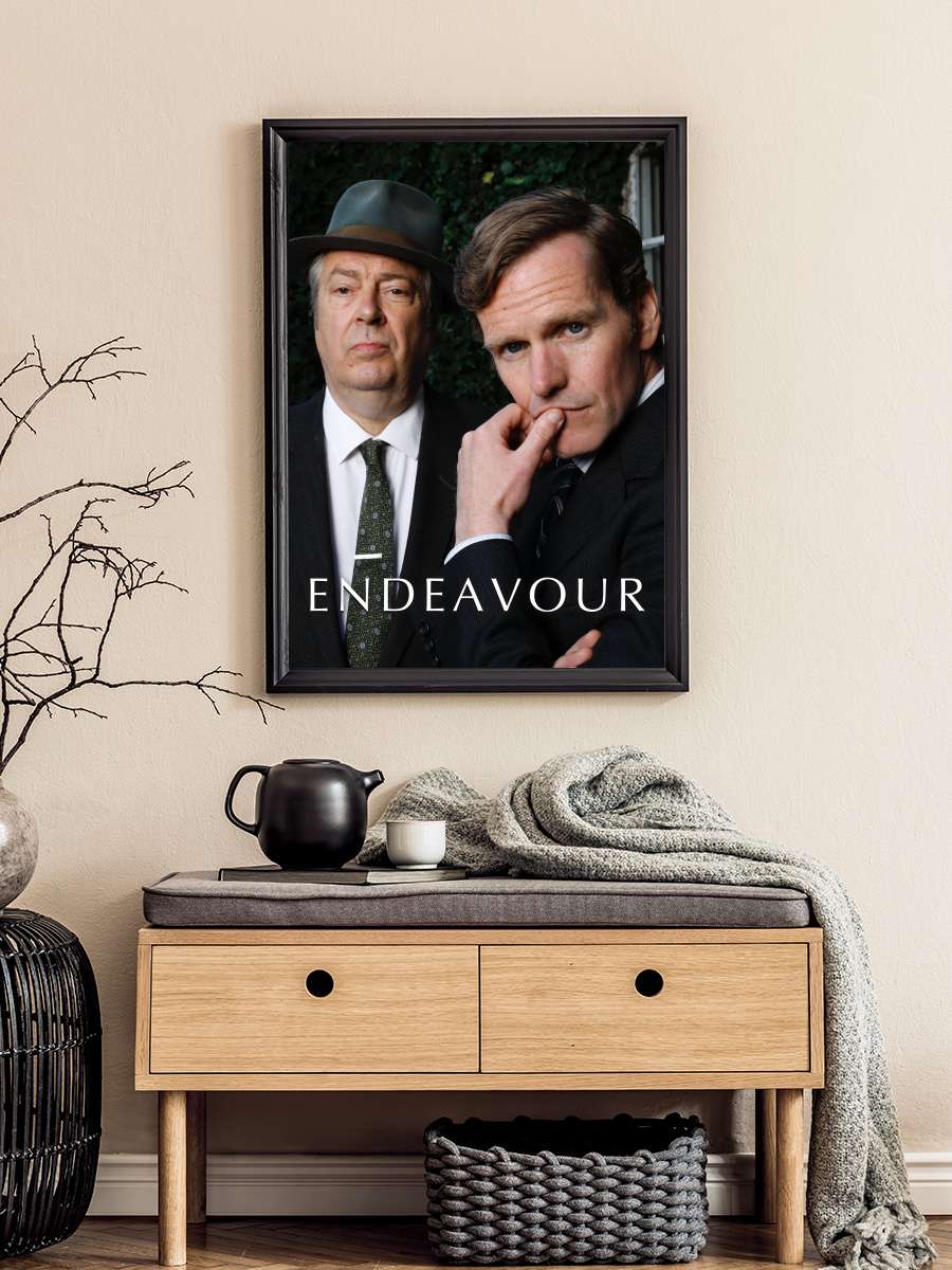 Kendini Arayış - Endeavour Dizi Tablo Siyah Çerçeveli Dizi Poster Duvar Tablo