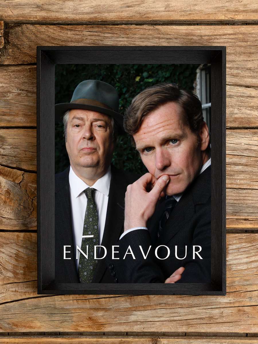 Kendini Arayış - Endeavour Dizi Tablo Siyah Çerçeveli Dizi Poster Duvar Tablo