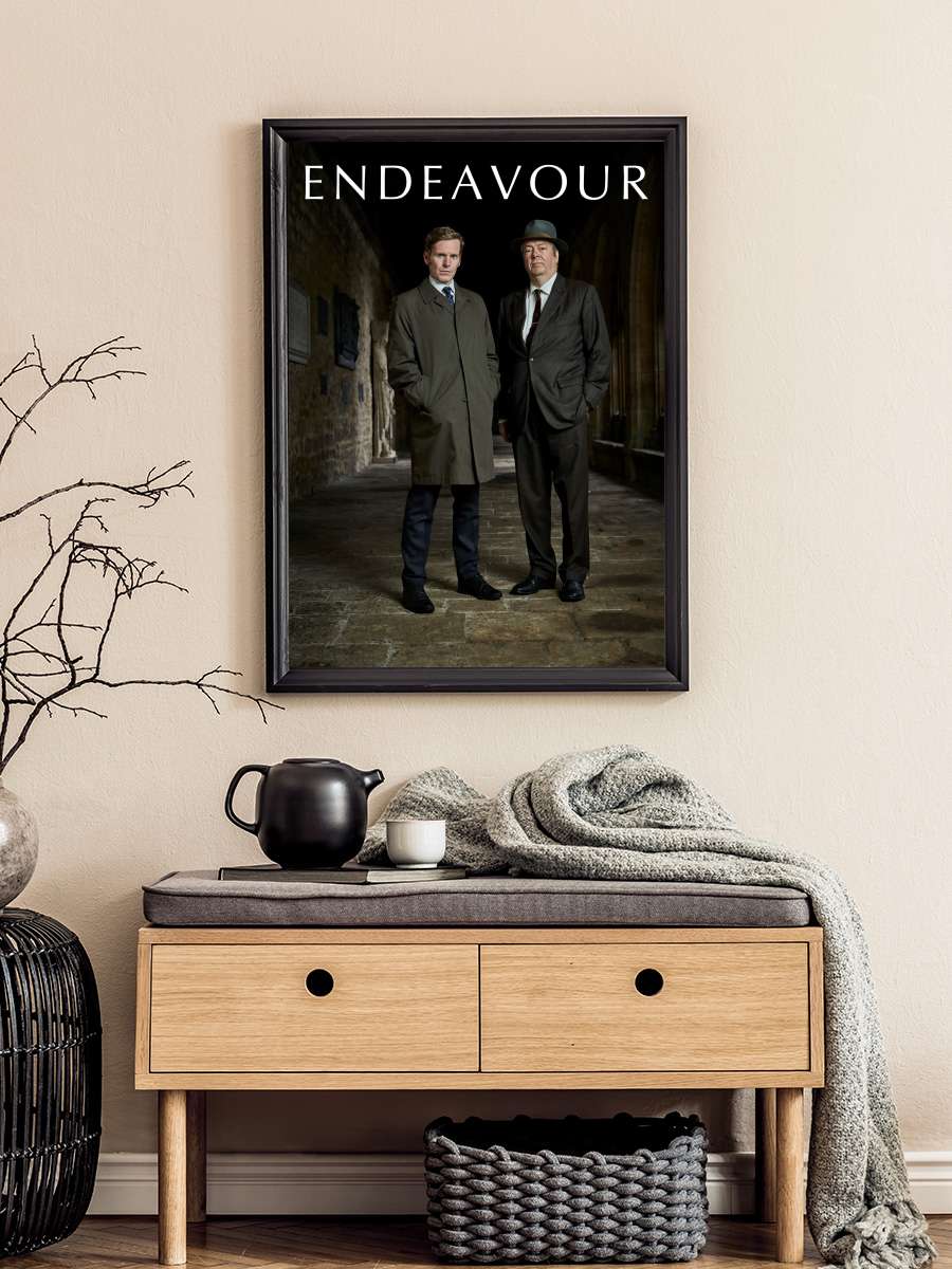 Kendini Arayış - Endeavour Dizi Tablo Siyah Çerçeveli Dizi Poster Duvar Tablo