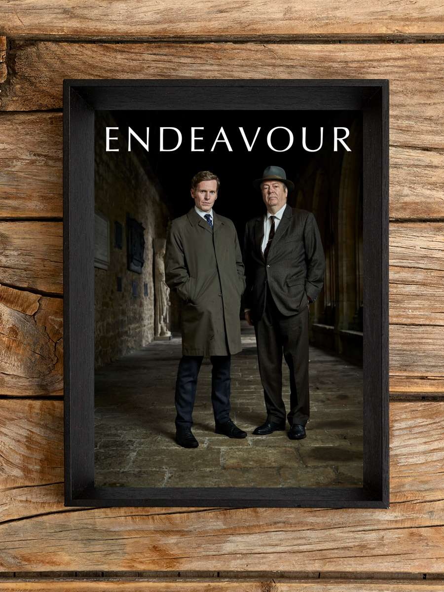 Kendini Arayış - Endeavour Dizi Tablo Siyah Çerçeveli Dizi Poster Duvar Tablo