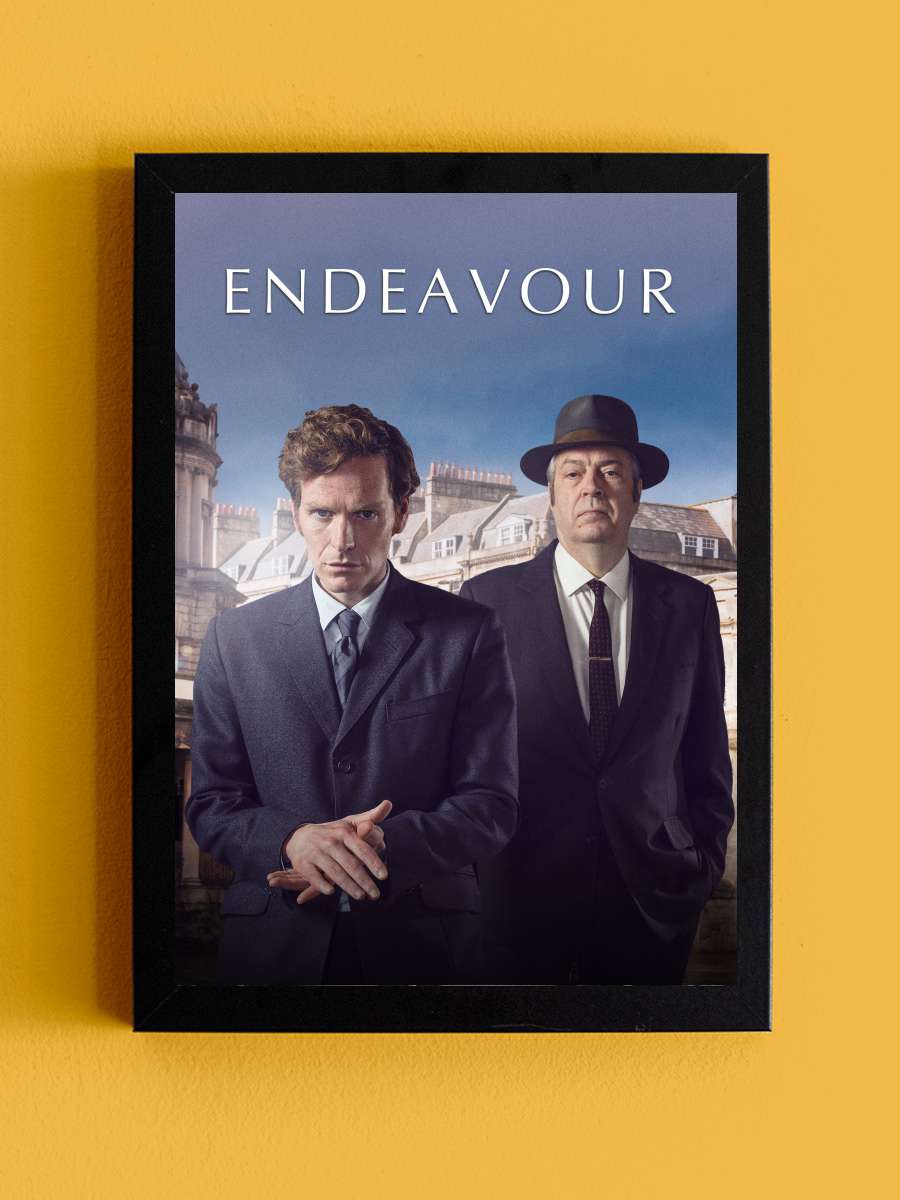 Kendini Arayış - Endeavour Dizi Tablo Siyah Çerçeveli Dizi Poster Duvar Tablo