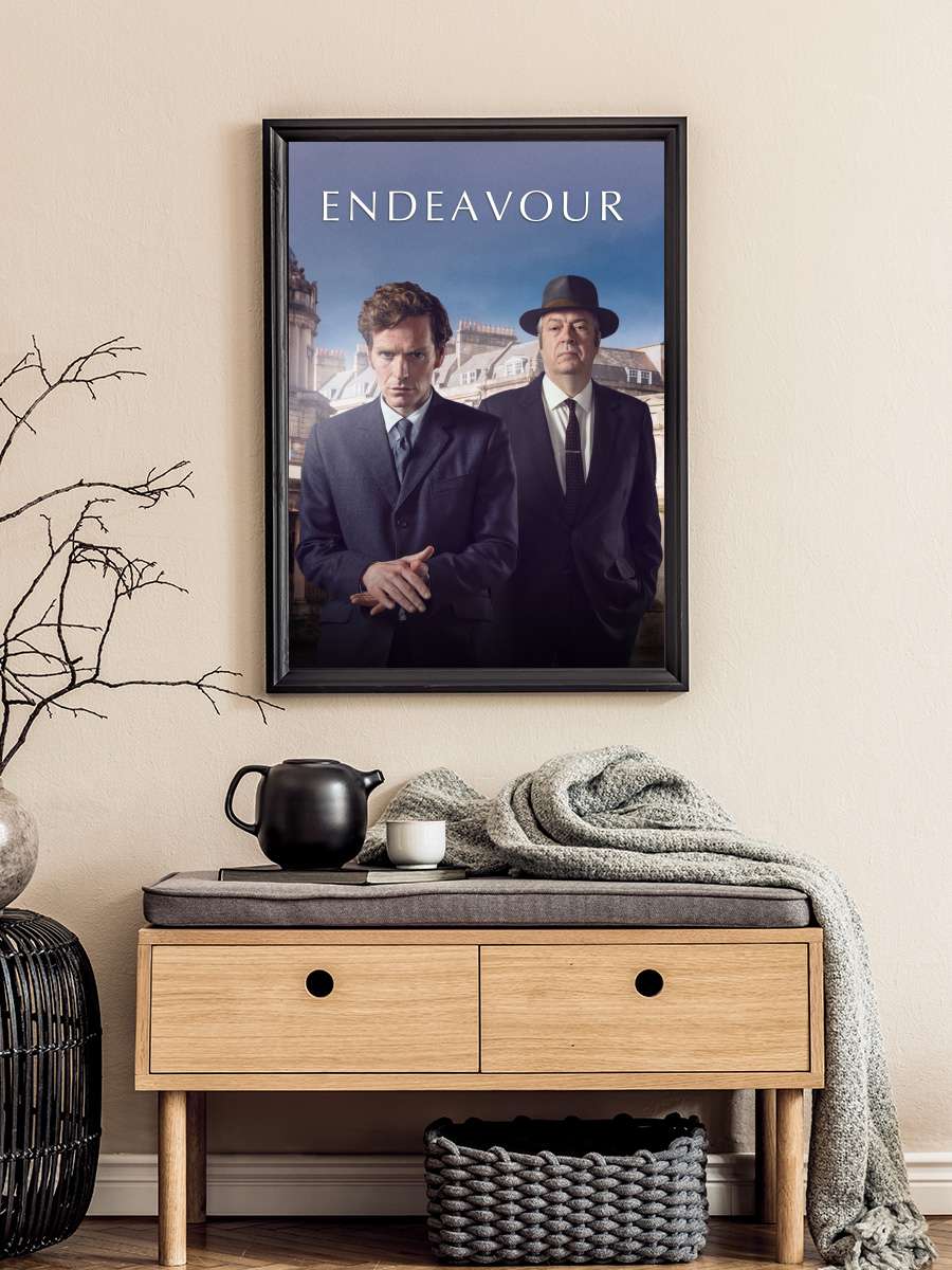 Kendini Arayış - Endeavour Dizi Tablo Siyah Çerçeveli Dizi Poster Duvar Tablo