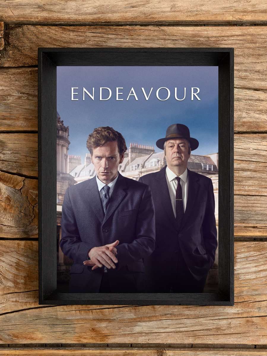 Kendini Arayış - Endeavour Dizi Tablo Siyah Çerçeveli Dizi Poster Duvar Tablo