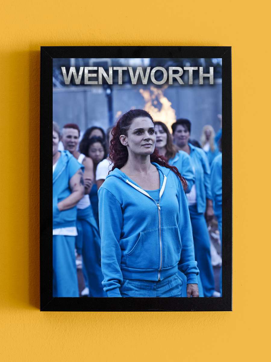 Wentworth Dizi Tablo Siyah Çerçeveli Dizi Poster Duvar Tablo