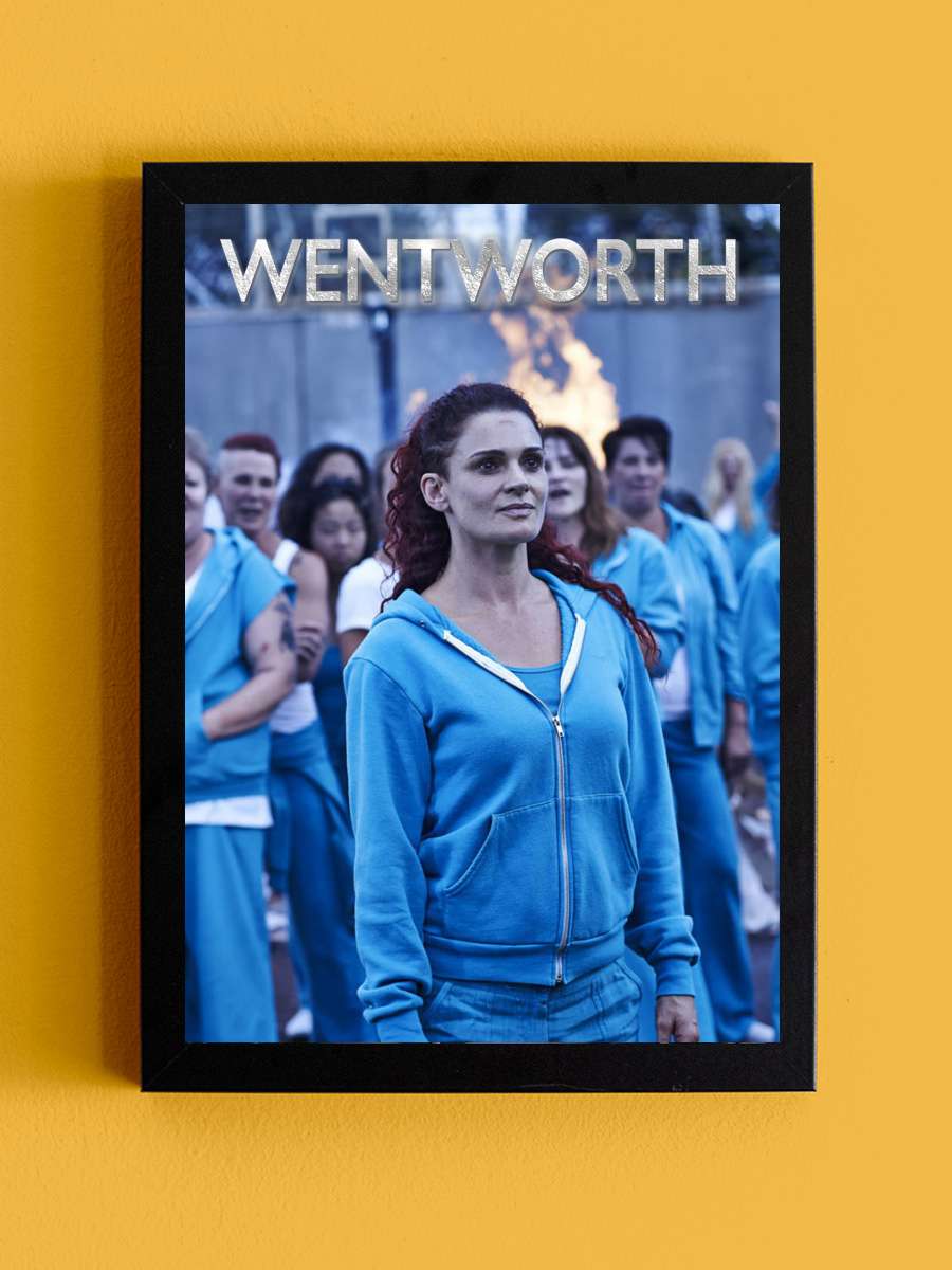 Wentworth Dizi Tablo Siyah Çerçeveli Dizi Poster Duvar Tablo