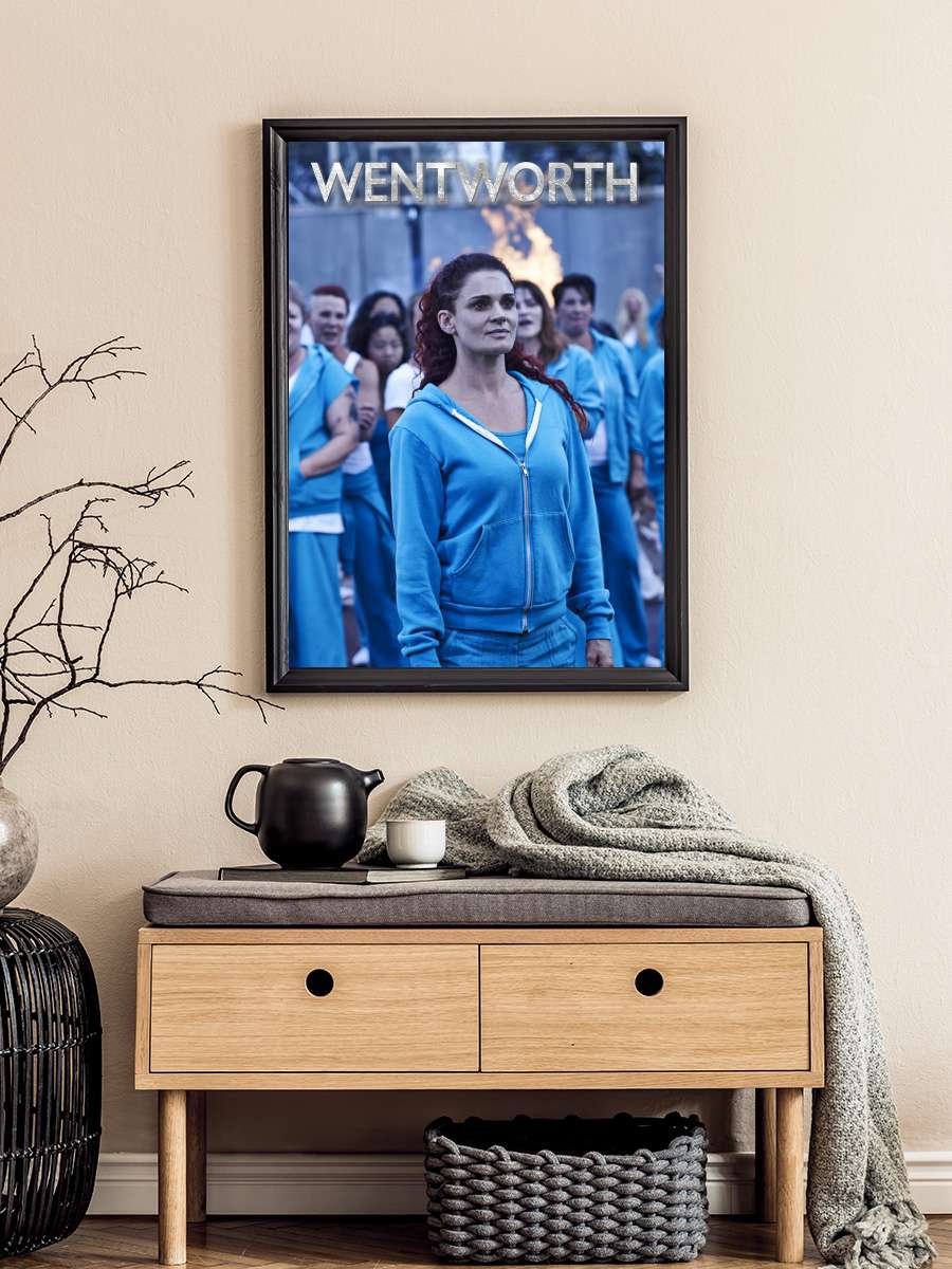 Wentworth Dizi Tablo Siyah Çerçeveli Dizi Poster Duvar Tablo