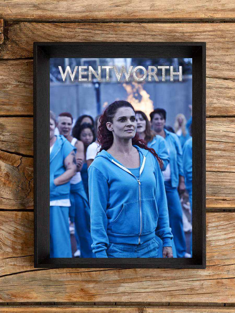 Wentworth Dizi Tablo Siyah Çerçeveli Dizi Poster Duvar Tablo