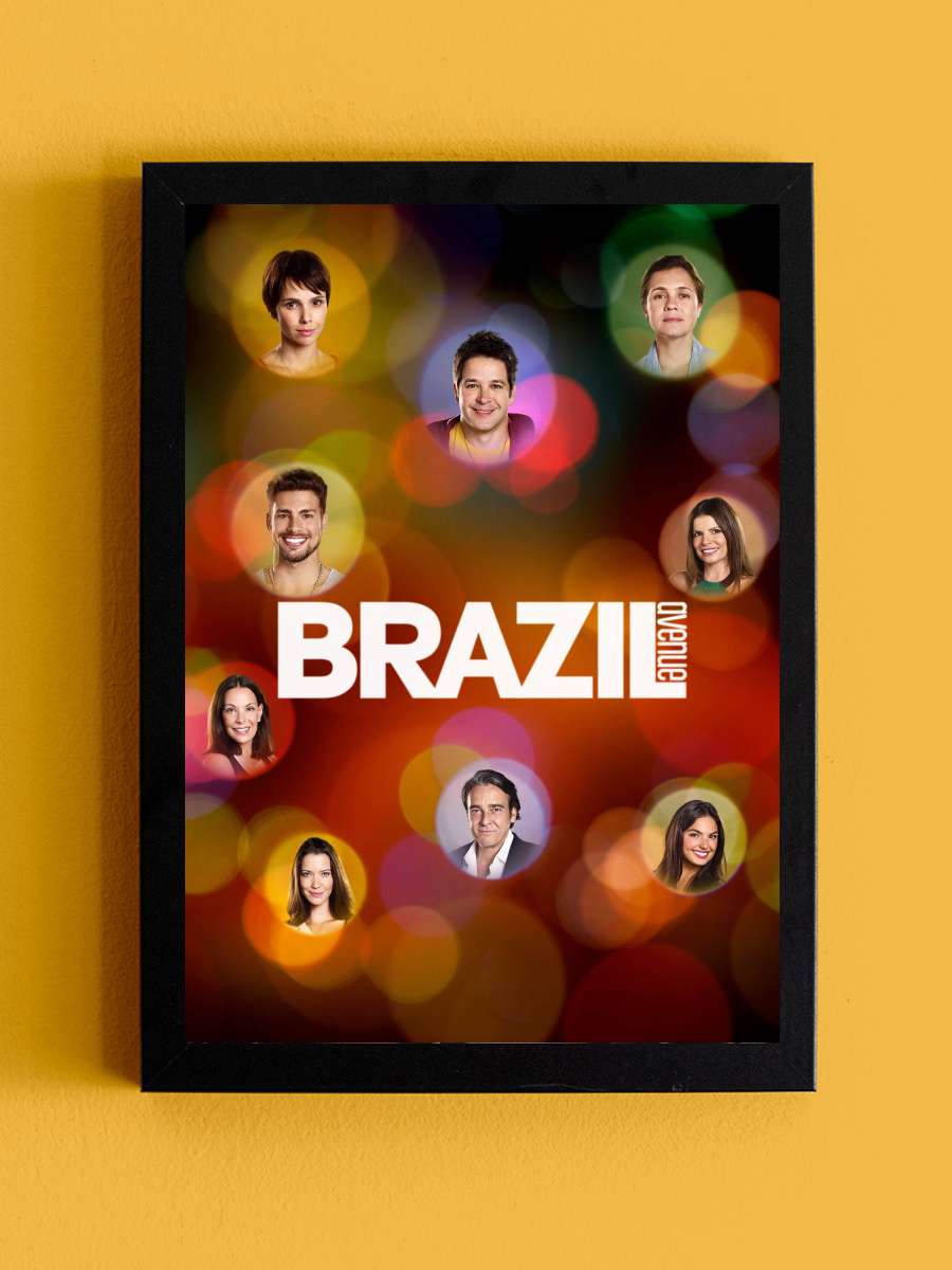 Avenida Brasil Dizi Tablo Siyah Çerçeveli Dizi Poster Duvar Tablo