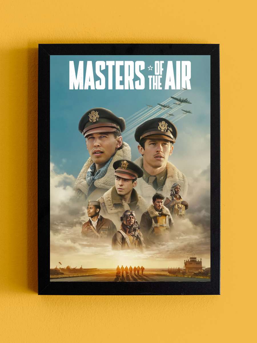 Masters of the Air Dizi Tablo Siyah Çerçeveli Dizi Poster Duvar Tablo