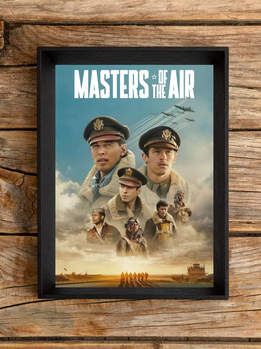 Masters of the Air Dizi Tablo Siyah Çerçeveli Dizi Poster Duvar Tablo