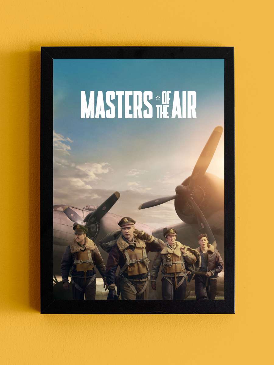 Masters of the Air Dizi Tablo Siyah Çerçeveli Dizi Poster Duvar Tablo