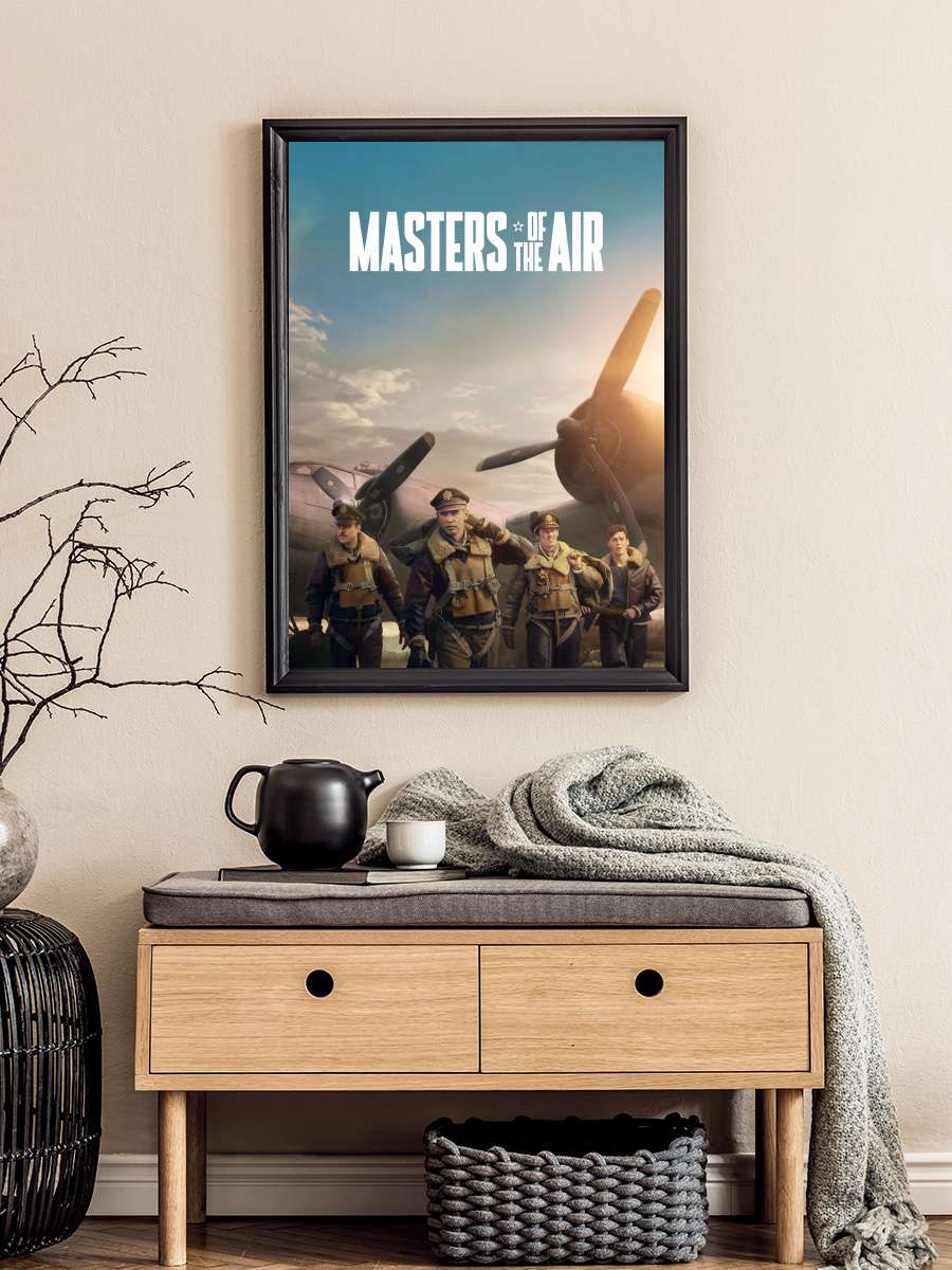 Masters of the Air Dizi Tablo Siyah Çerçeveli Dizi Poster Duvar Tablo