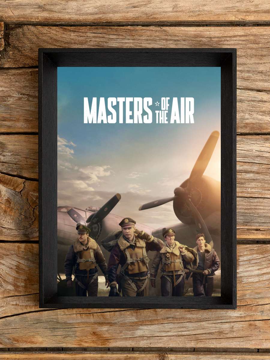 Masters of the Air Dizi Tablo Siyah Çerçeveli Dizi Poster Duvar Tablo