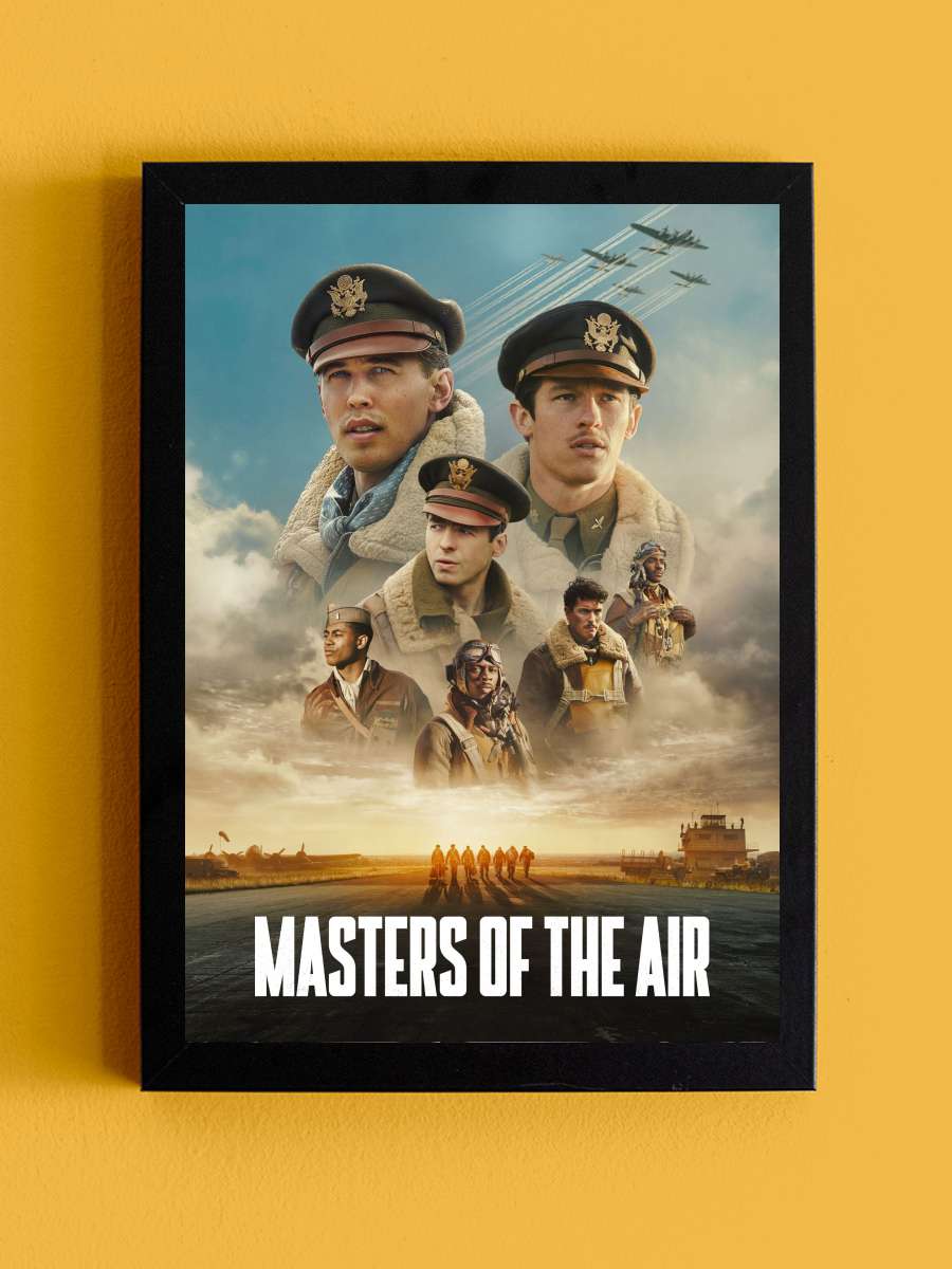 Masters of the Air Dizi Tablo Siyah Çerçeveli Dizi Poster Duvar Tablo