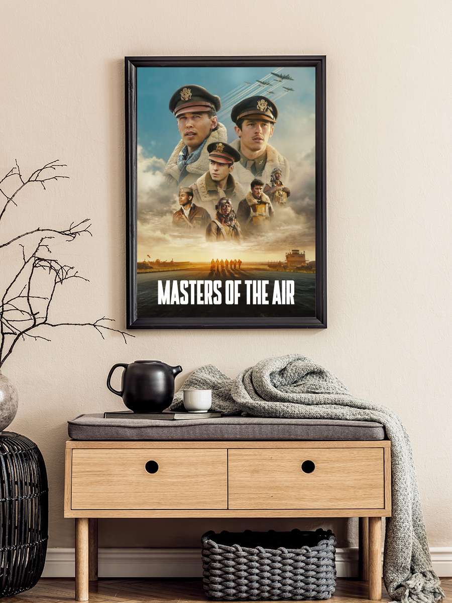 Masters of the Air Dizi Tablo Siyah Çerçeveli Dizi Poster Duvar Tablo