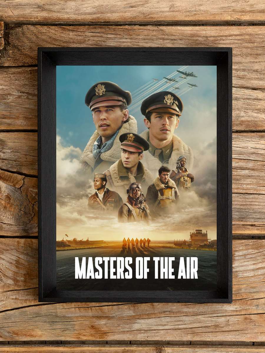 Masters of the Air Dizi Tablo Siyah Çerçeveli Dizi Poster Duvar Tablo