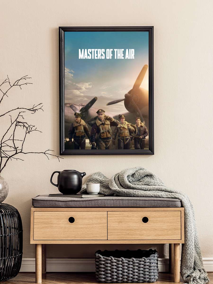 Masters of the Air Dizi Tablo Siyah Çerçeveli Dizi Poster Duvar Tablo