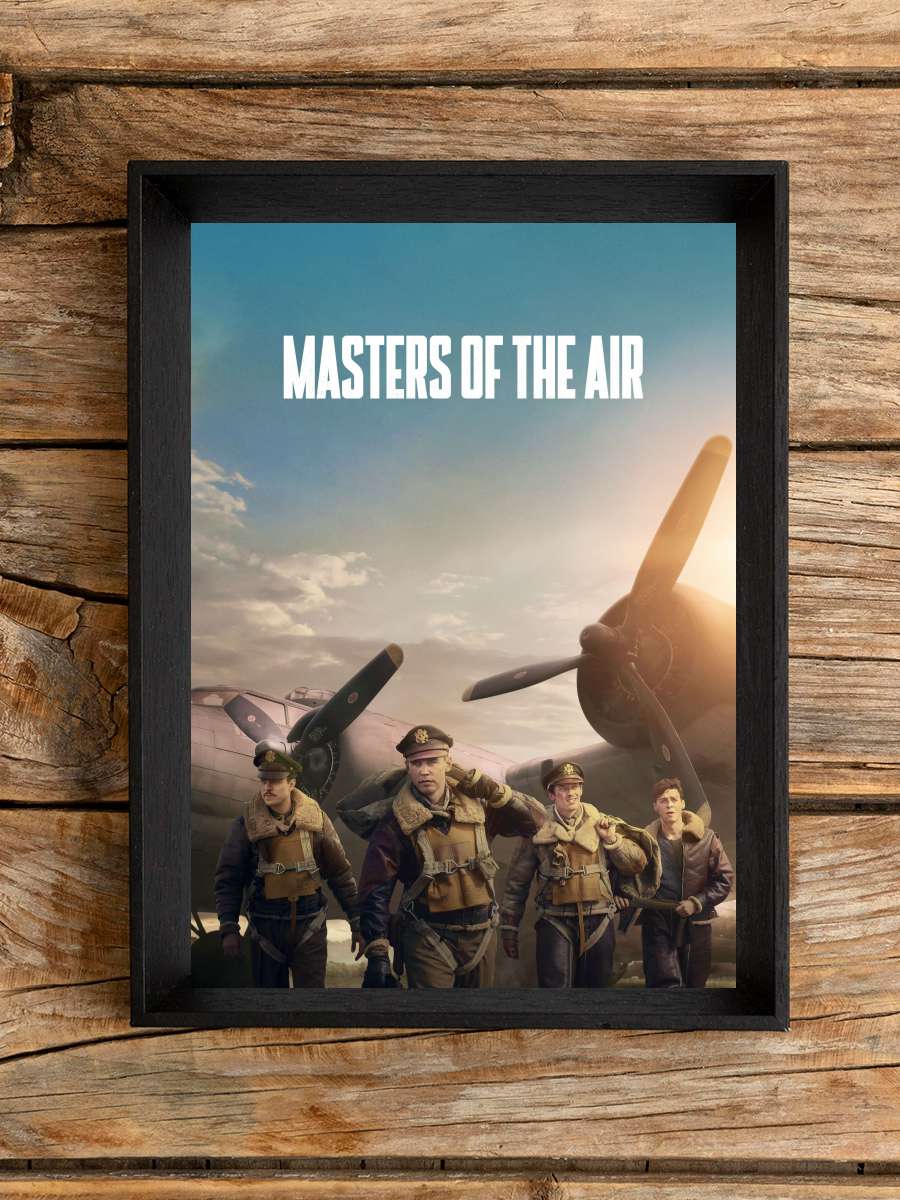 Masters of the Air Dizi Tablo Siyah Çerçeveli Dizi Poster Duvar Tablo