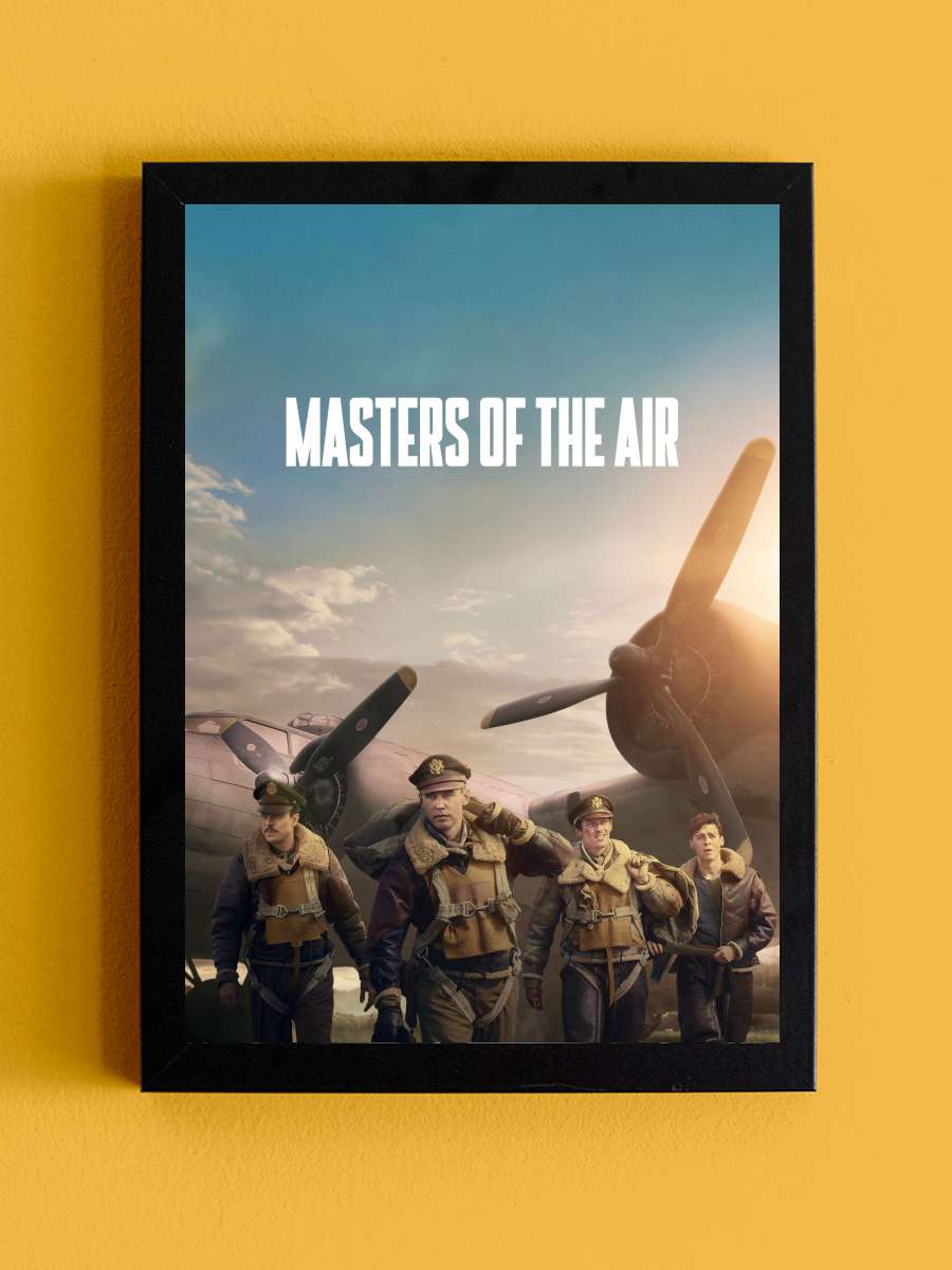 Masters of the Air Dizi Tablo Siyah Çerçeveli Dizi Poster Duvar Tablo