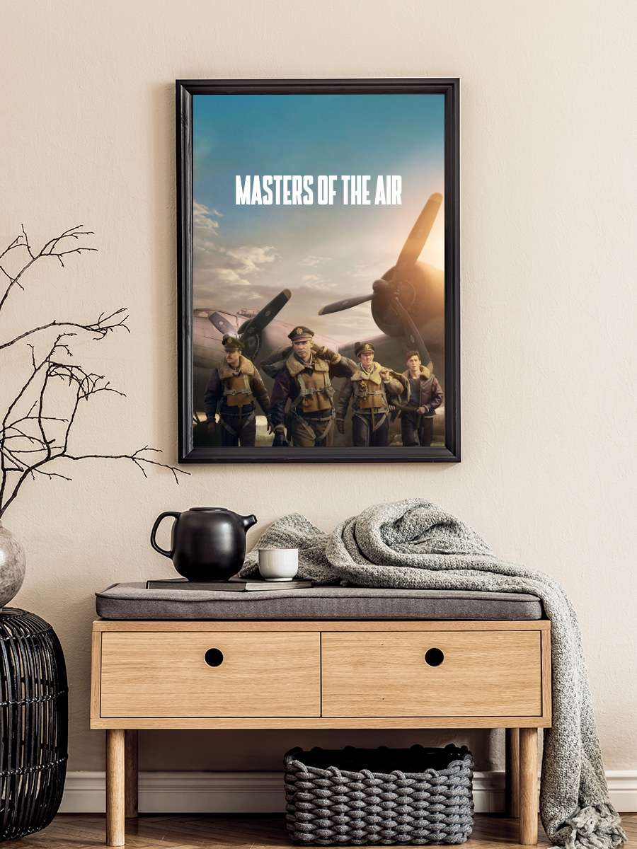 Masters of the Air Dizi Tablo Siyah Çerçeveli Dizi Poster Duvar Tablo