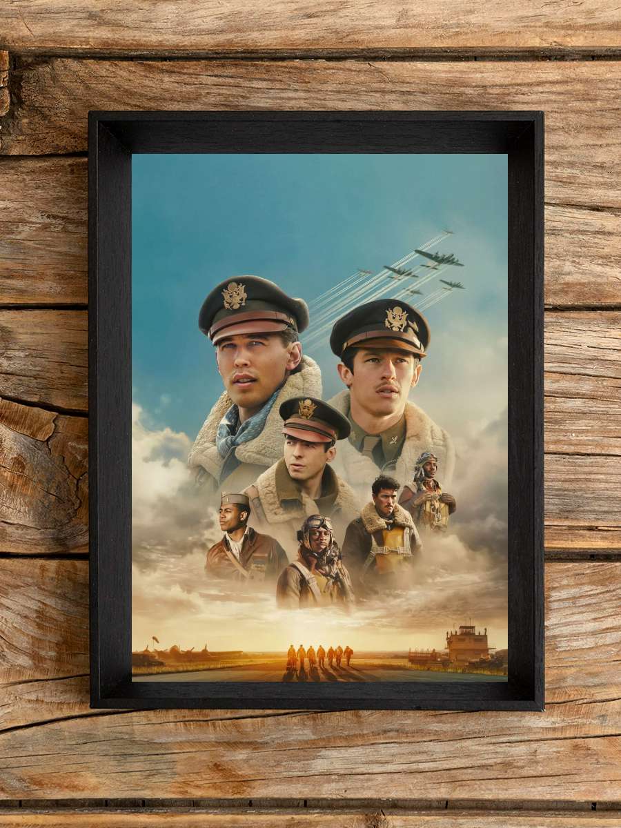 Masters of the Air Dizi Tablo Siyah Çerçeveli Dizi Poster Duvar Tablo