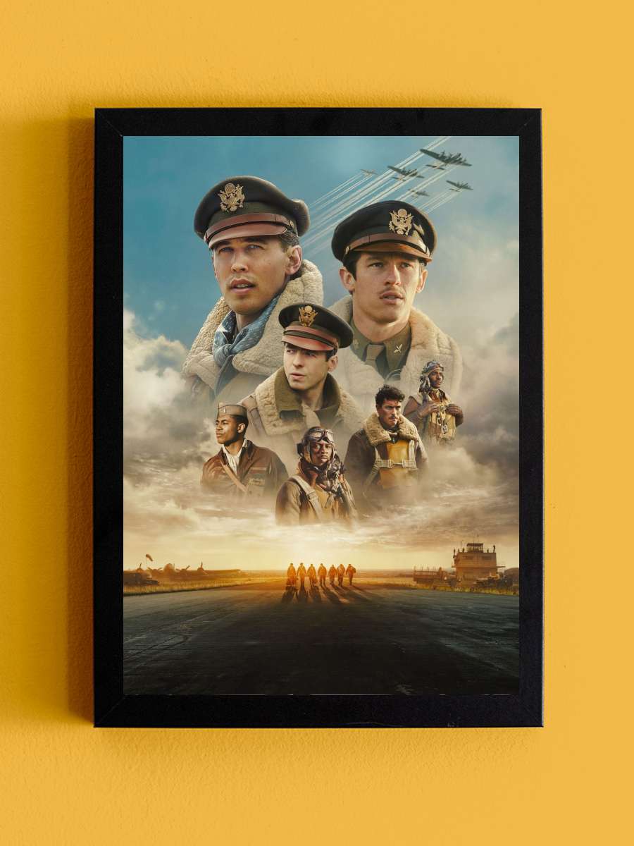 Masters of the Air Dizi Tablo Siyah Çerçeveli Dizi Poster Duvar Tablo