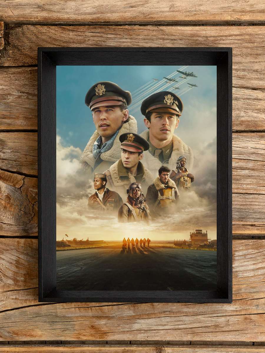 Masters of the Air Dizi Tablo Siyah Çerçeveli Dizi Poster Duvar Tablo