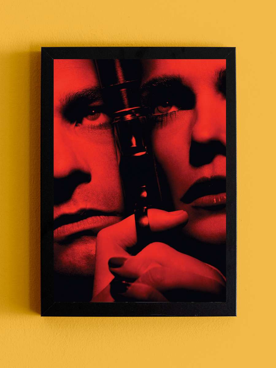 The Americans Dizi Tablo Siyah Çerçeveli Dizi Poster Duvar Tablo