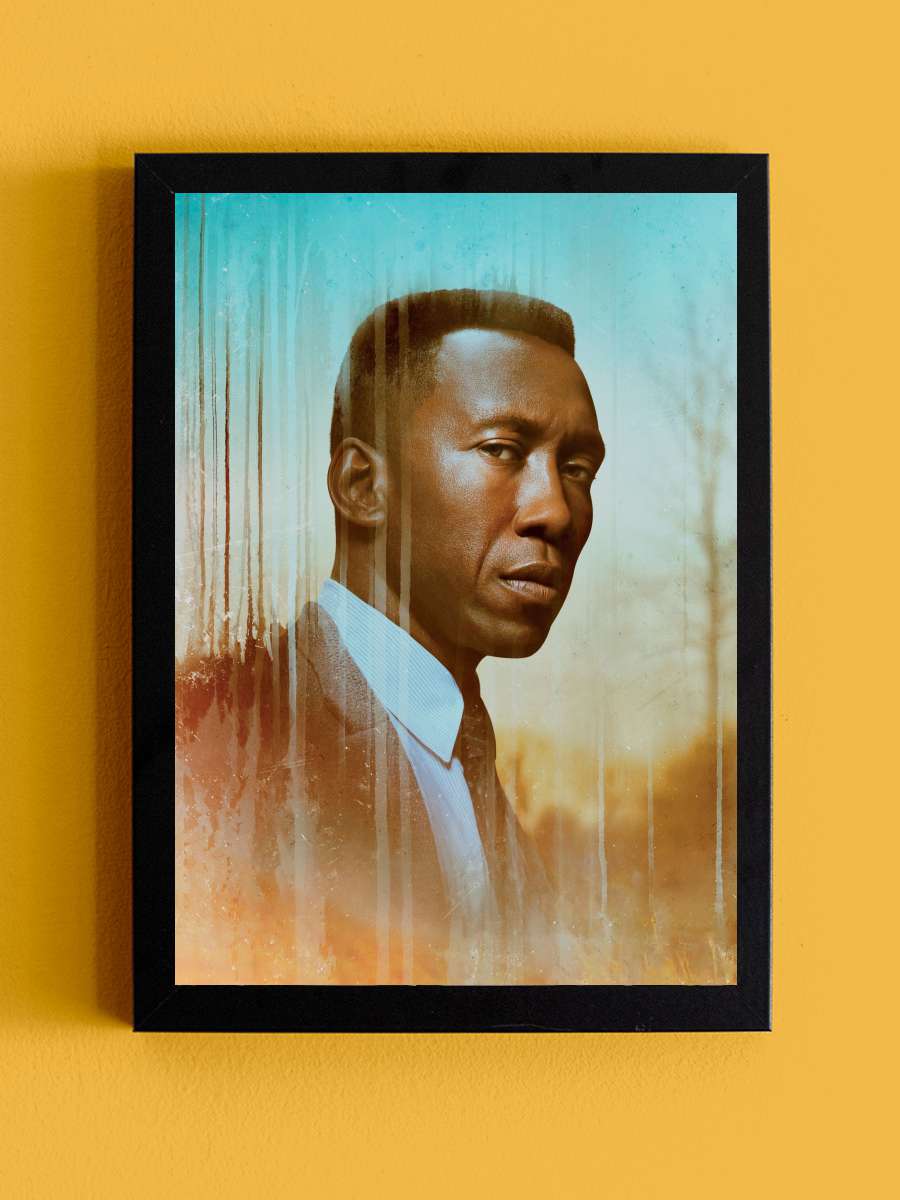 True Detective Dizi Tablo Siyah Çerçeveli Dizi Poster Duvar Tablo