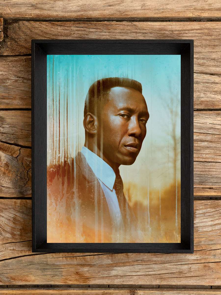 True Detective Dizi Tablo Siyah Çerçeveli Dizi Poster Duvar Tablo