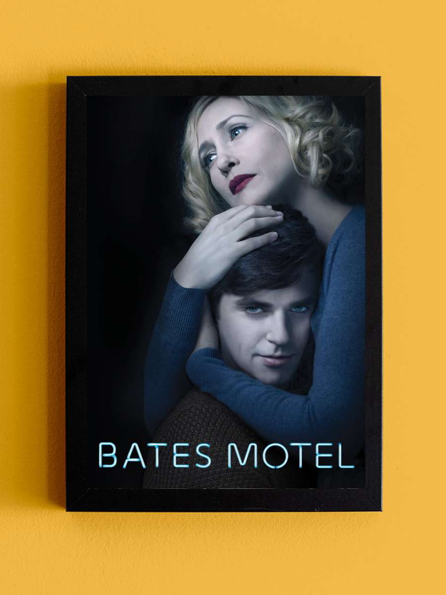 Bates Motel Dizi Tablo Siyah Çerçeveli Dizi Poster Duvar Tablo