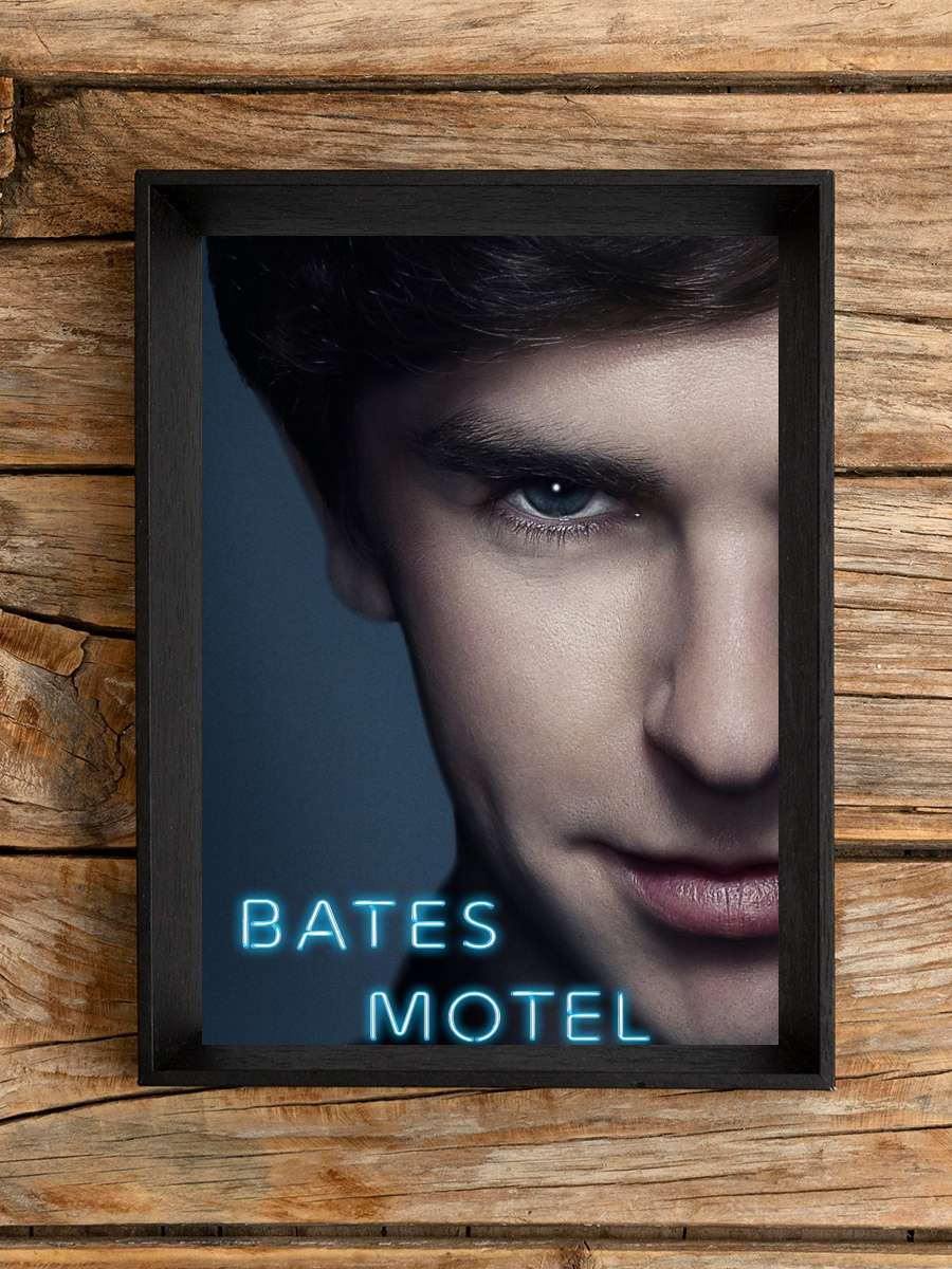 Bates Motel Dizi Tablo Siyah Çerçeveli Dizi Poster Duvar Tablo