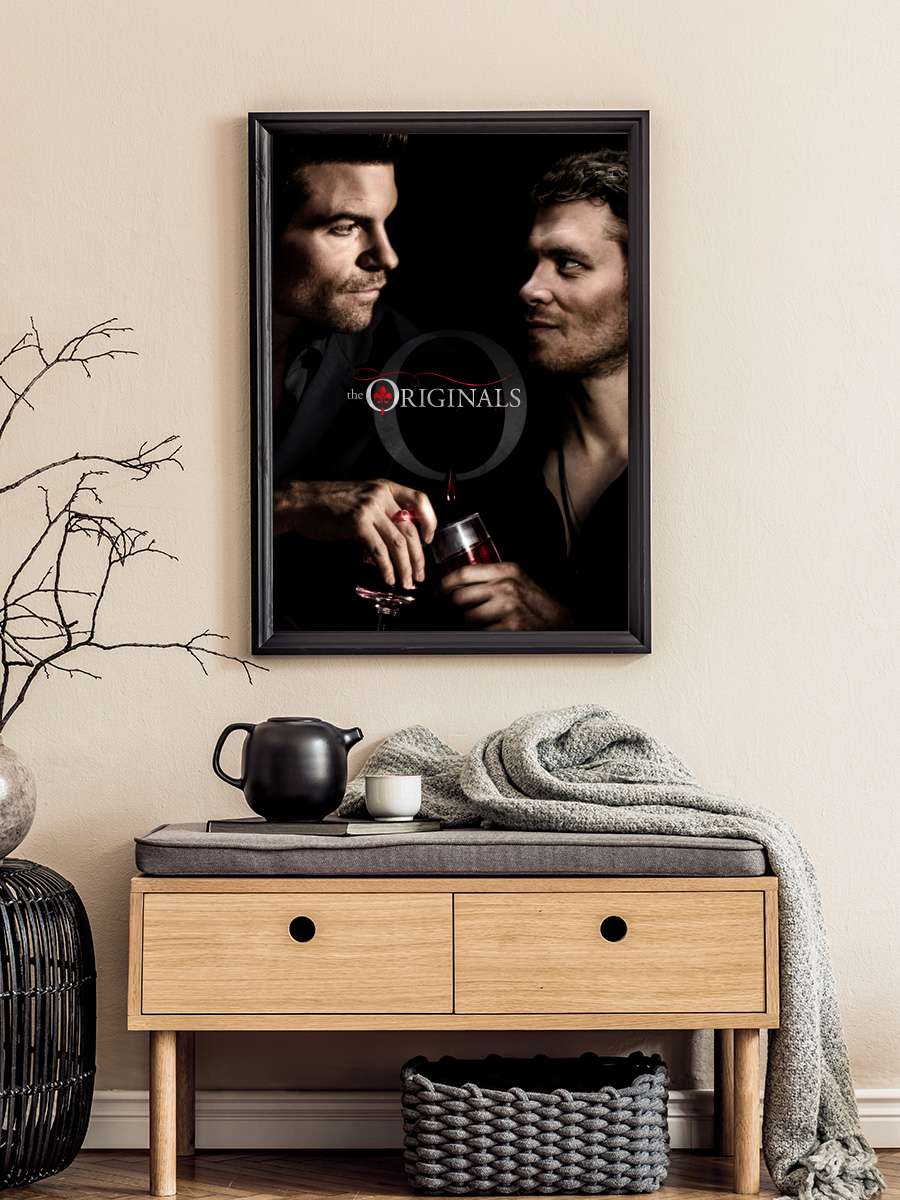 The Originals Dizi Tablo Siyah Çerçeveli Dizi Poster Duvar Tablo