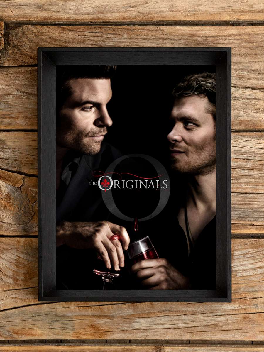 The Originals Dizi Tablo Siyah Çerçeveli Dizi Poster Duvar Tablo