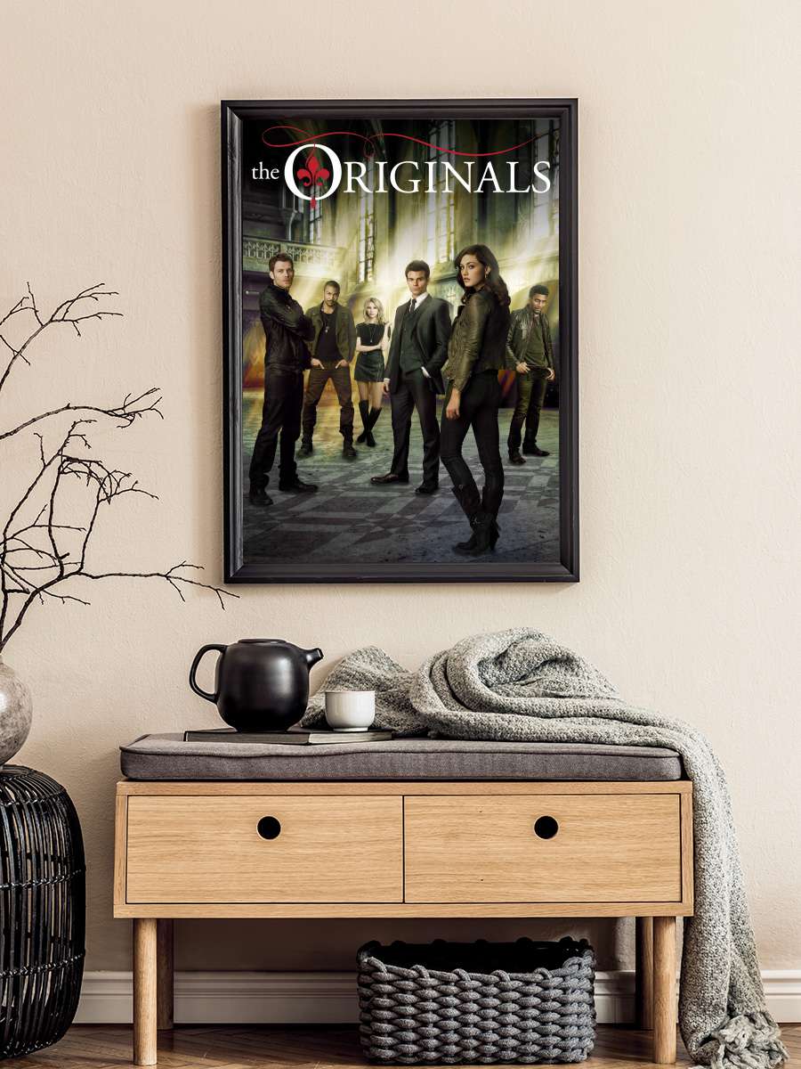 The Originals Dizi Tablo Siyah Çerçeveli Dizi Poster Duvar Tablo