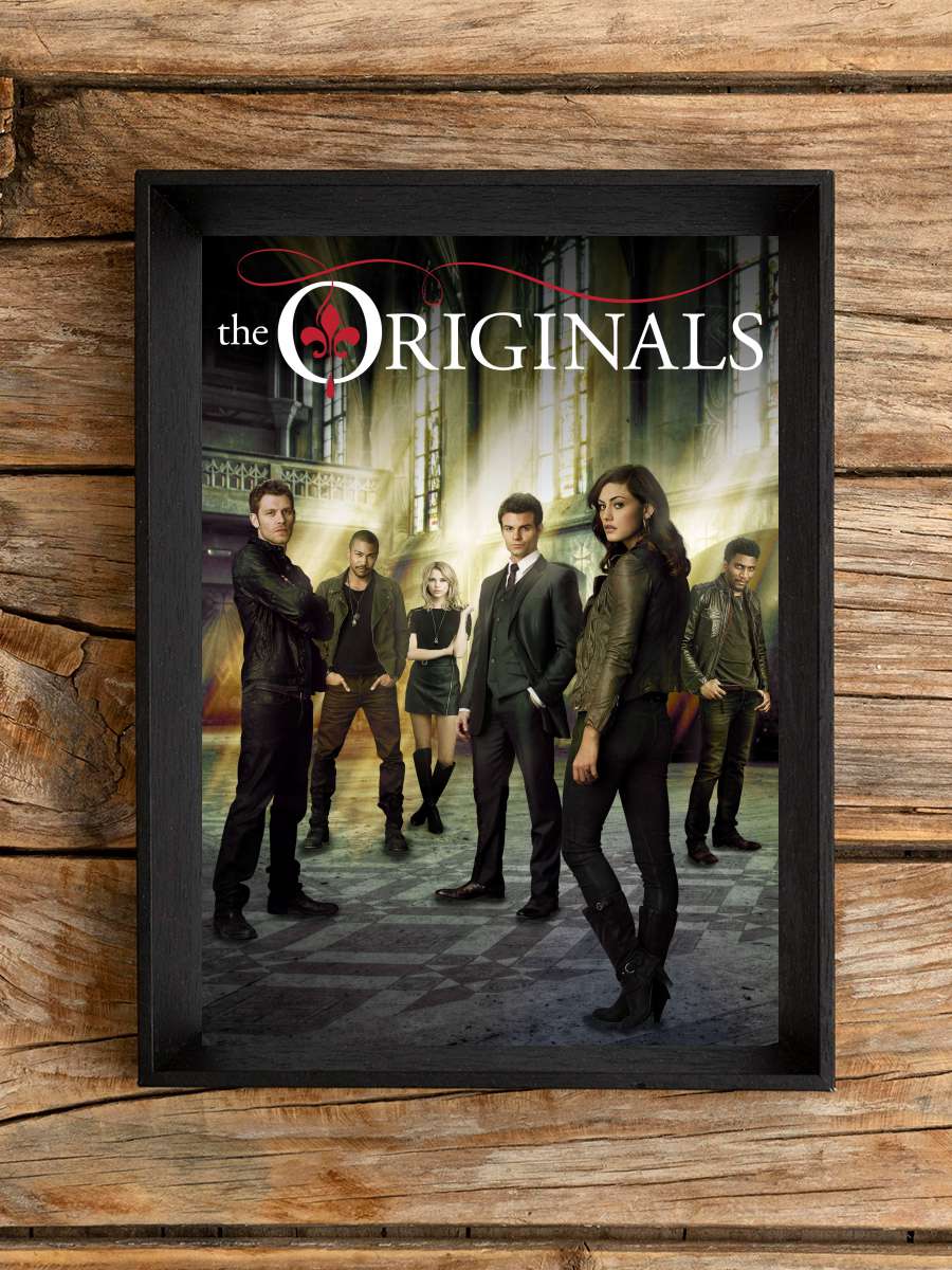 The Originals Dizi Tablo Siyah Çerçeveli Dizi Poster Duvar Tablo