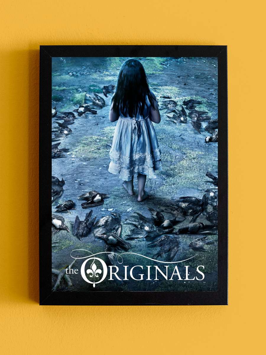 The Originals Dizi Tablo Siyah Çerçeveli Dizi Poster Duvar Tablo