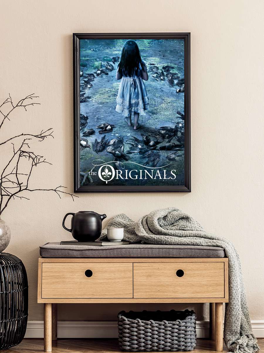 The Originals Dizi Tablo Siyah Çerçeveli Dizi Poster Duvar Tablo