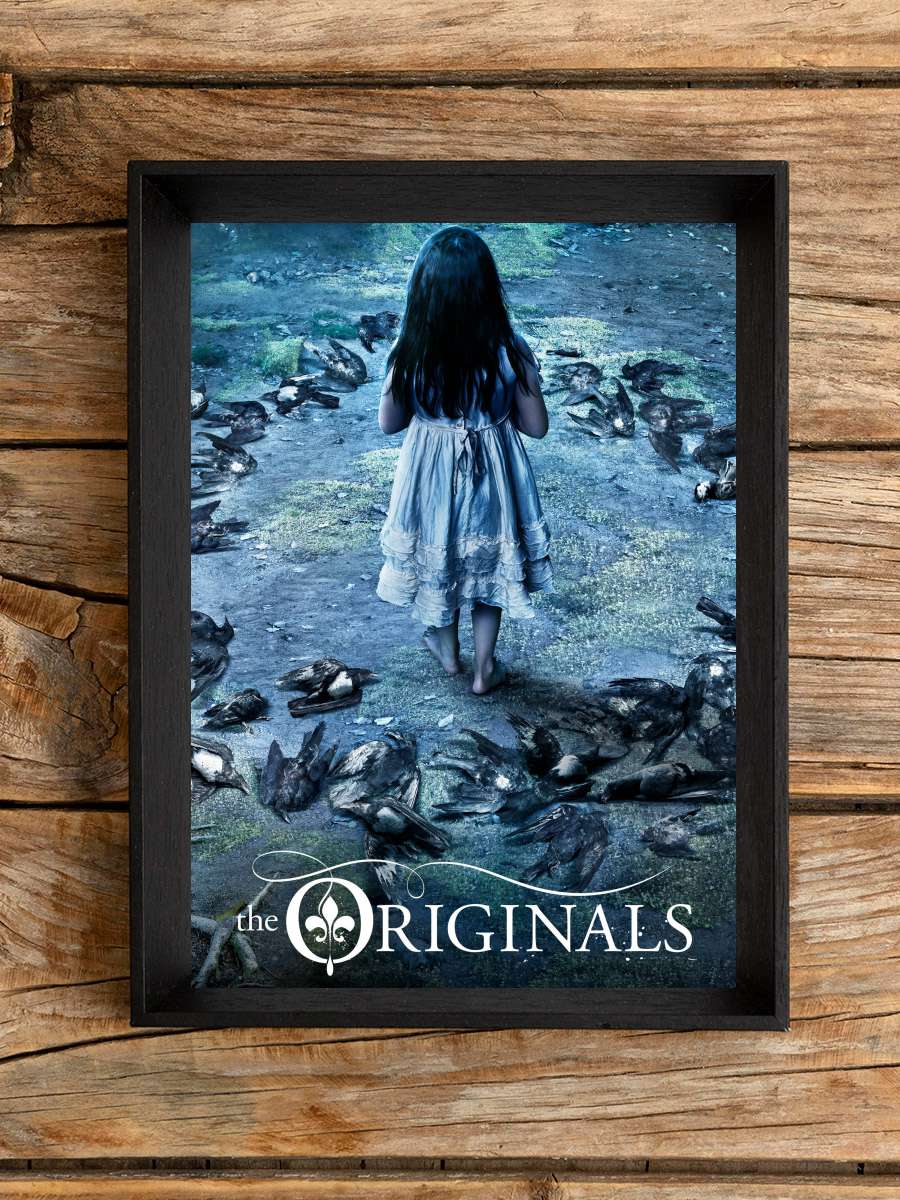 The Originals Dizi Tablo Siyah Çerçeveli Dizi Poster Duvar Tablo