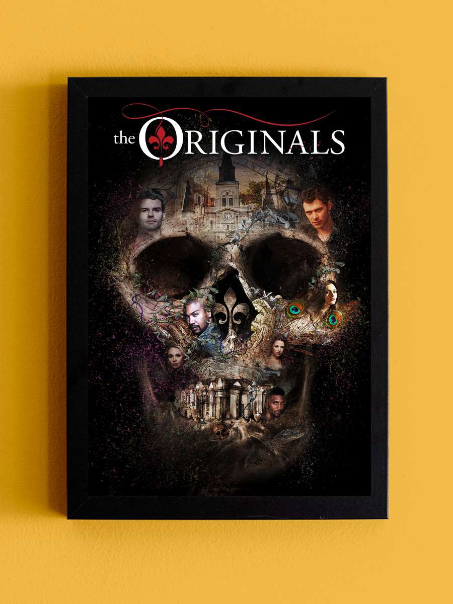 The Originals Dizi Tablo Siyah Çerçeveli Dizi Poster Duvar Tablo