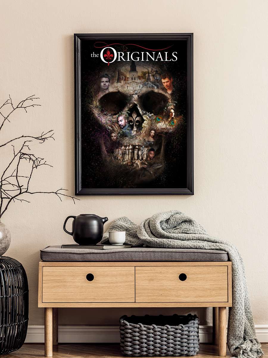 The Originals Dizi Tablo Siyah Çerçeveli Dizi Poster Duvar Tablo