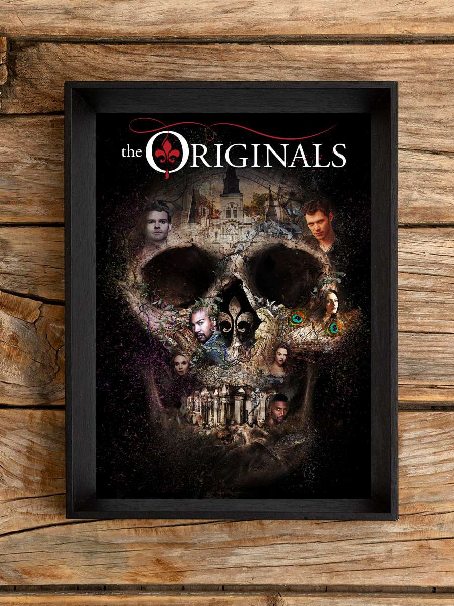 The Originals Dizi Tablo Siyah Çerçeveli Dizi Poster Duvar Tablo