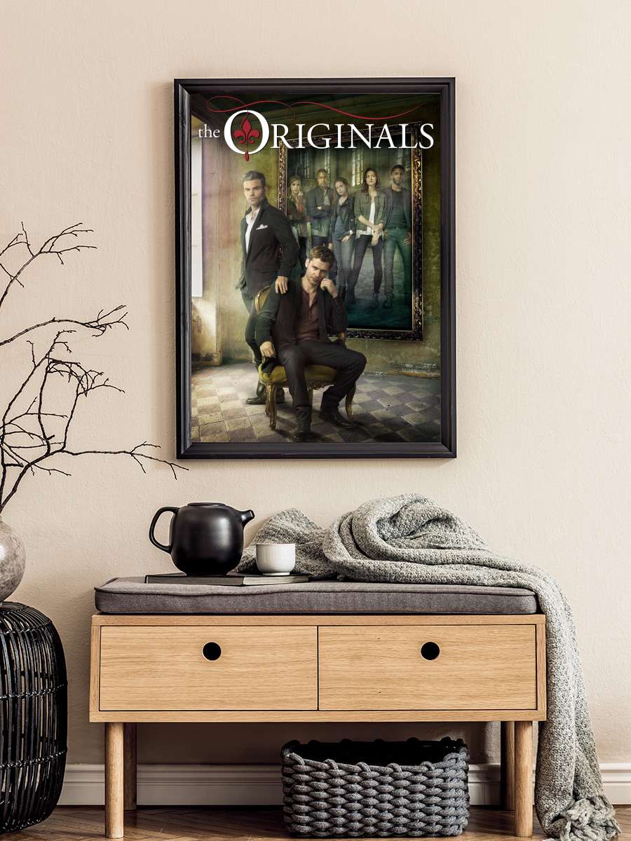 The Originals Dizi Tablo Siyah Çerçeveli Dizi Poster Duvar Tablo