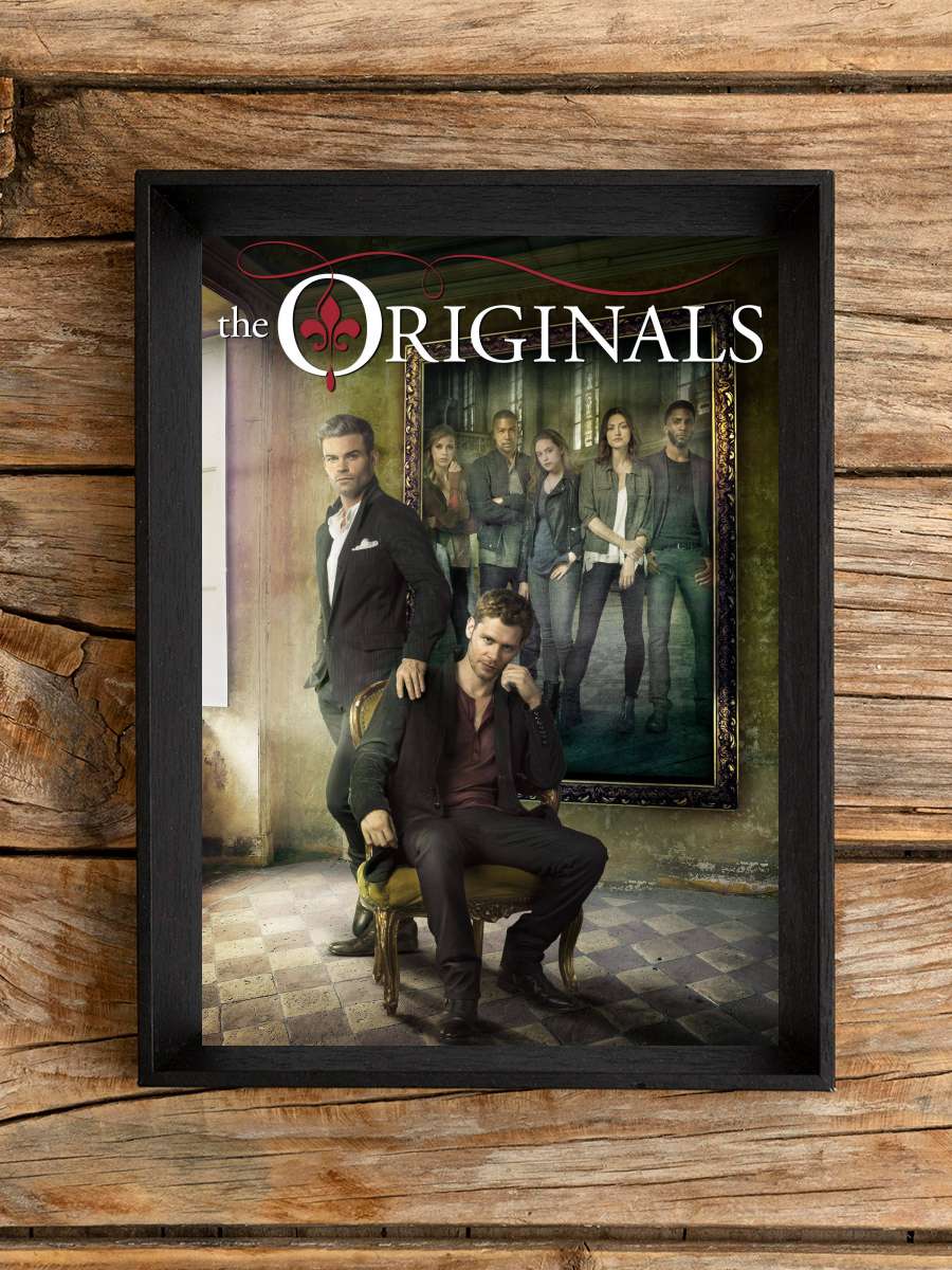 The Originals Dizi Tablo Siyah Çerçeveli Dizi Poster Duvar Tablo