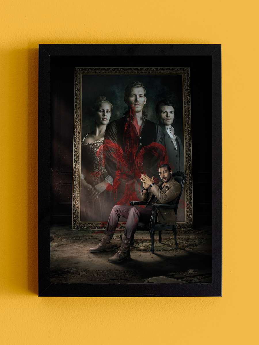 The Originals Dizi Tablo Siyah Çerçeveli Dizi Poster Duvar Tablo