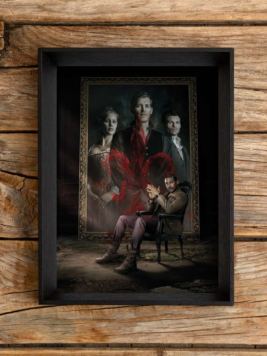 The Originals Dizi Tablo Siyah Çerçeveli Dizi Poster Duvar Tablo